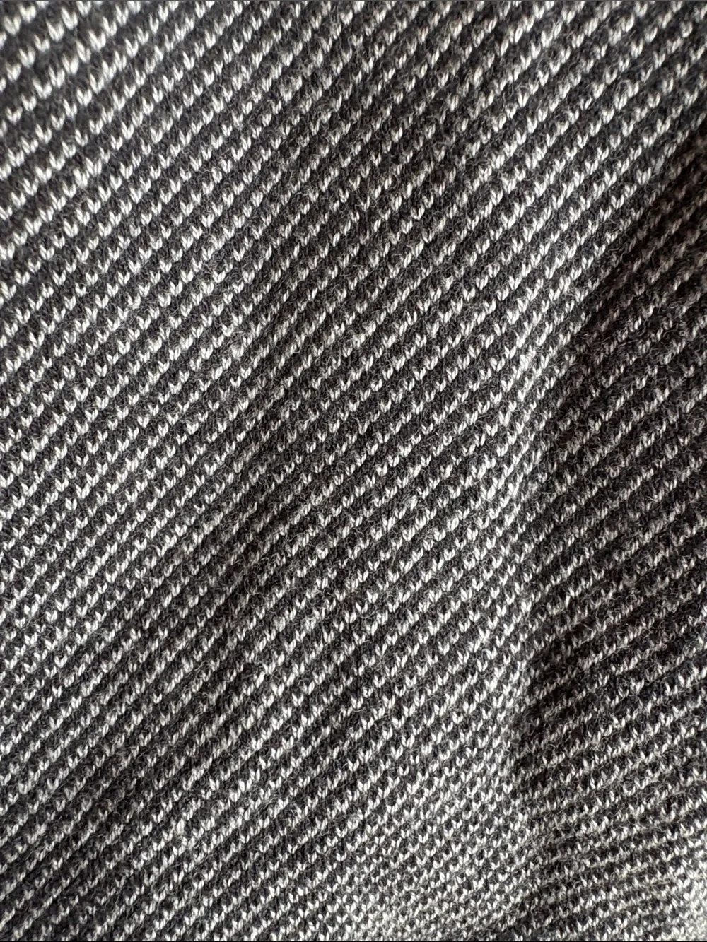 Banana Republic Men's Black & Gray V-Neck Button Cardigan
